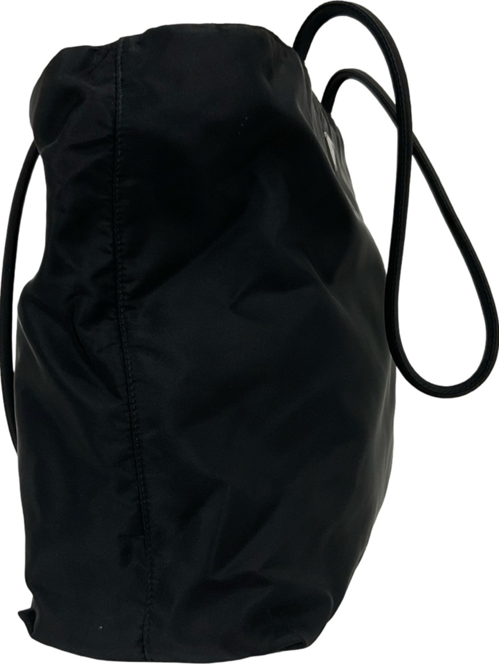 Prada Tessuto Triangle Logo Nylon Tote Bag - Picture 4 of 13